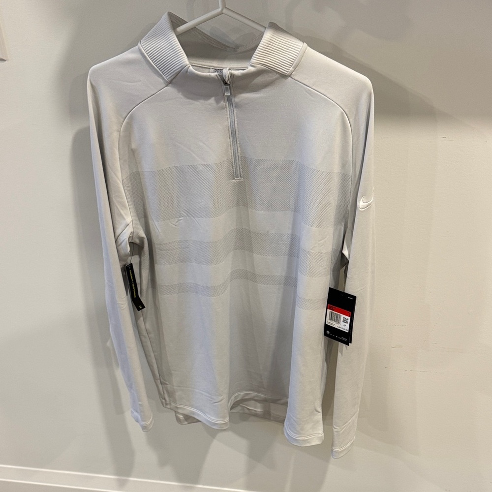 Nike Gray Quarter-Zip Pullover